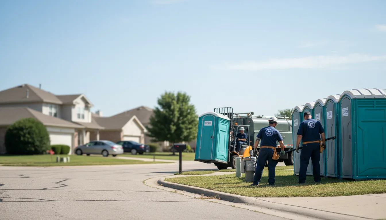 Porta Potty Rental in Stoy, IL near me